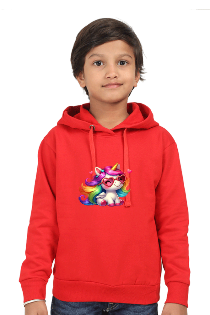 Kids Hooded Sweat Shirt - Unicorn