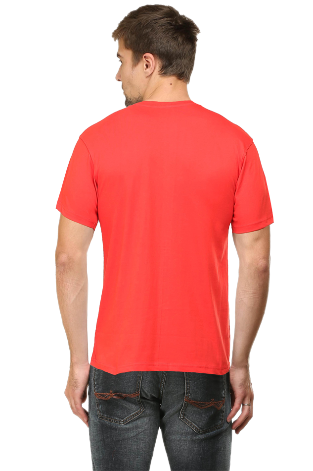 Male Round Neck Half Sleeve Classic-Kya??
