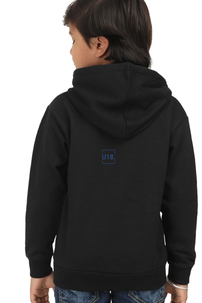 Kids Hooded Sweat Shirt-moon