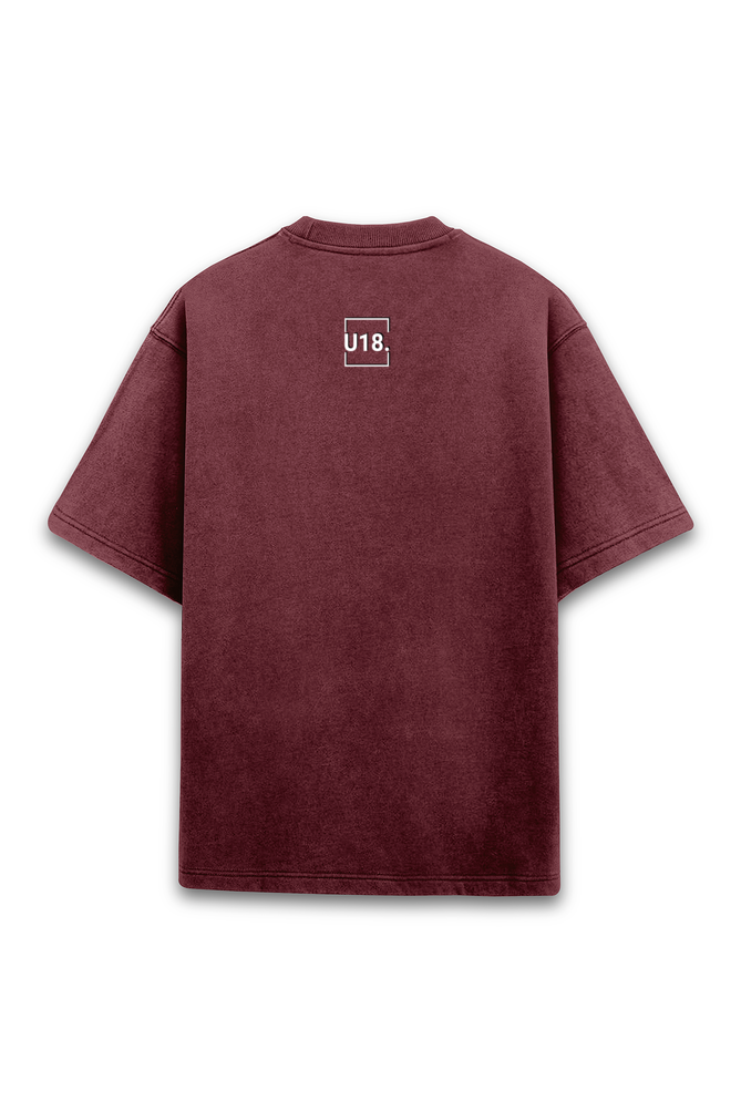 Unisex Acid Wash Oversized Classic T-shirt-18