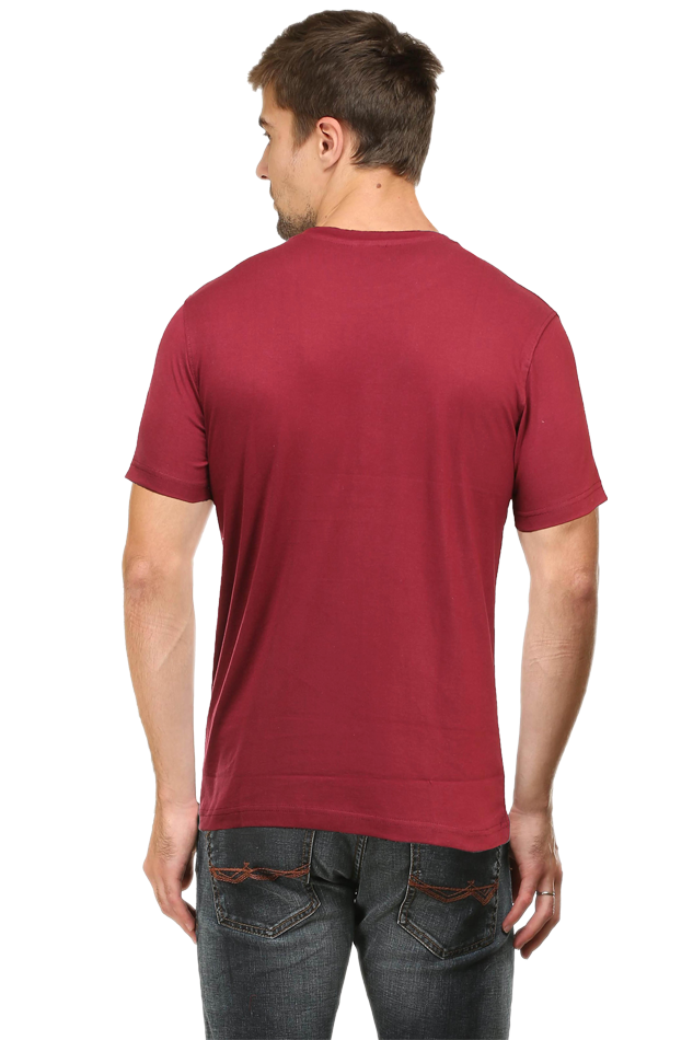 Male Round Neck Half Sleeve Classic-Kya??