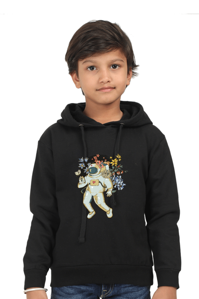 Kids Hooded Sweat Shirt-moon