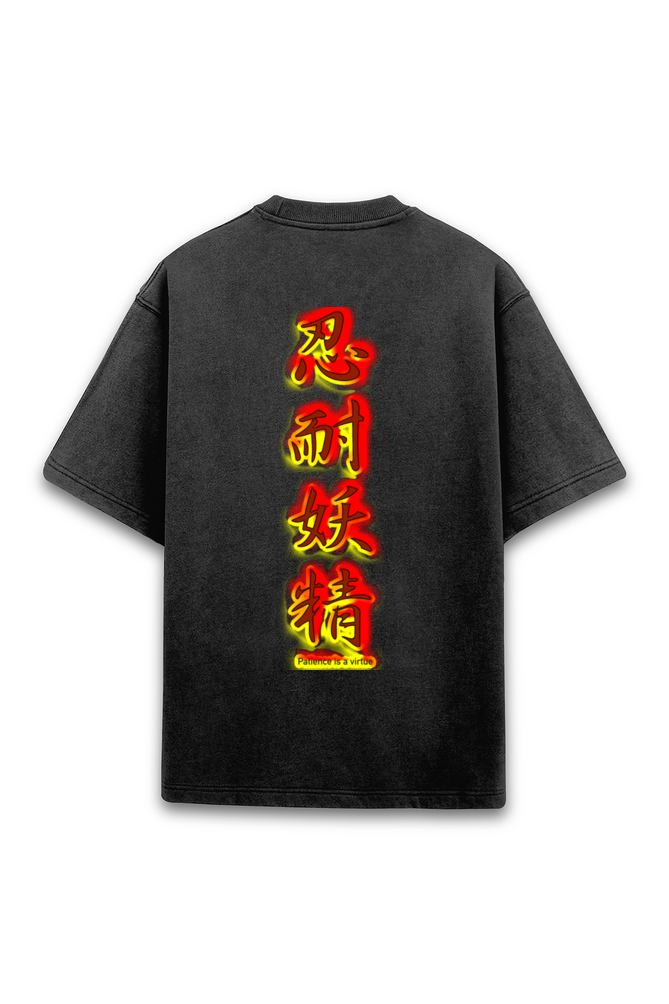 Unisex Acid Wash Oversized Classic T-shirt- Jp