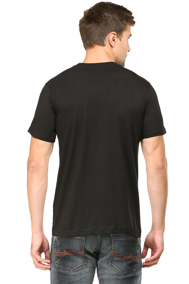 Male Round Neck Half Sleeve Classic-Kya??