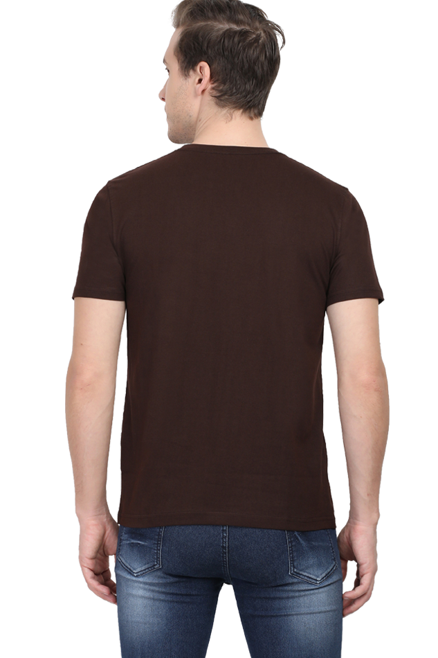 Male Round Neck Half Sleeve Classic-Kya??