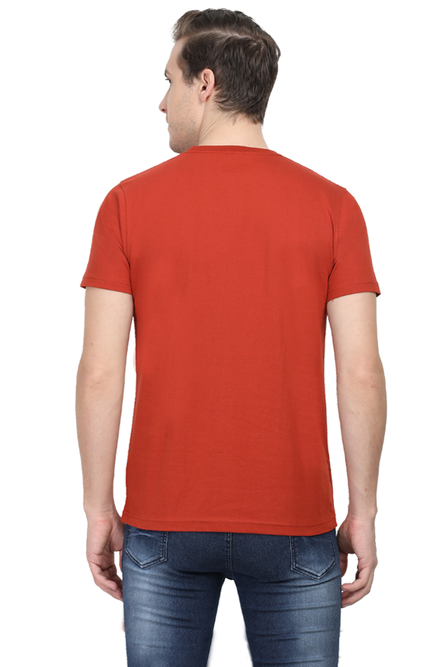 Male Round Neck Half Sleeve Classic-Kya??