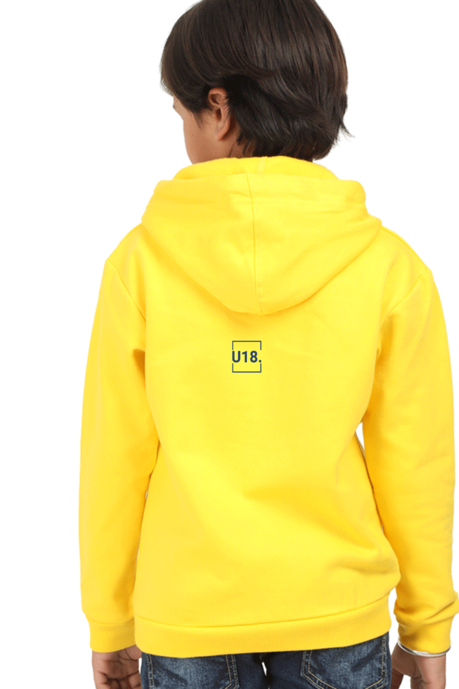 Kids Hooded Sweat Shirt-moon