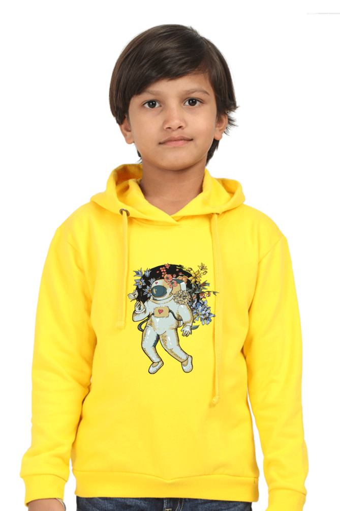 Kids Hooded Sweat Shirt-moon