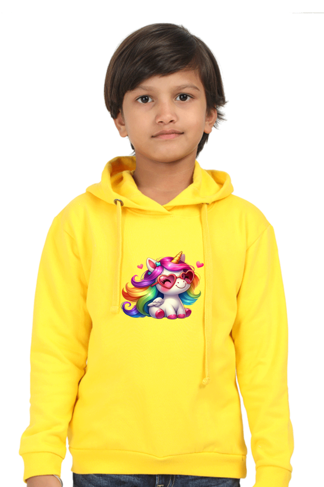 Kids Hooded Sweat Shirt - Unicorn