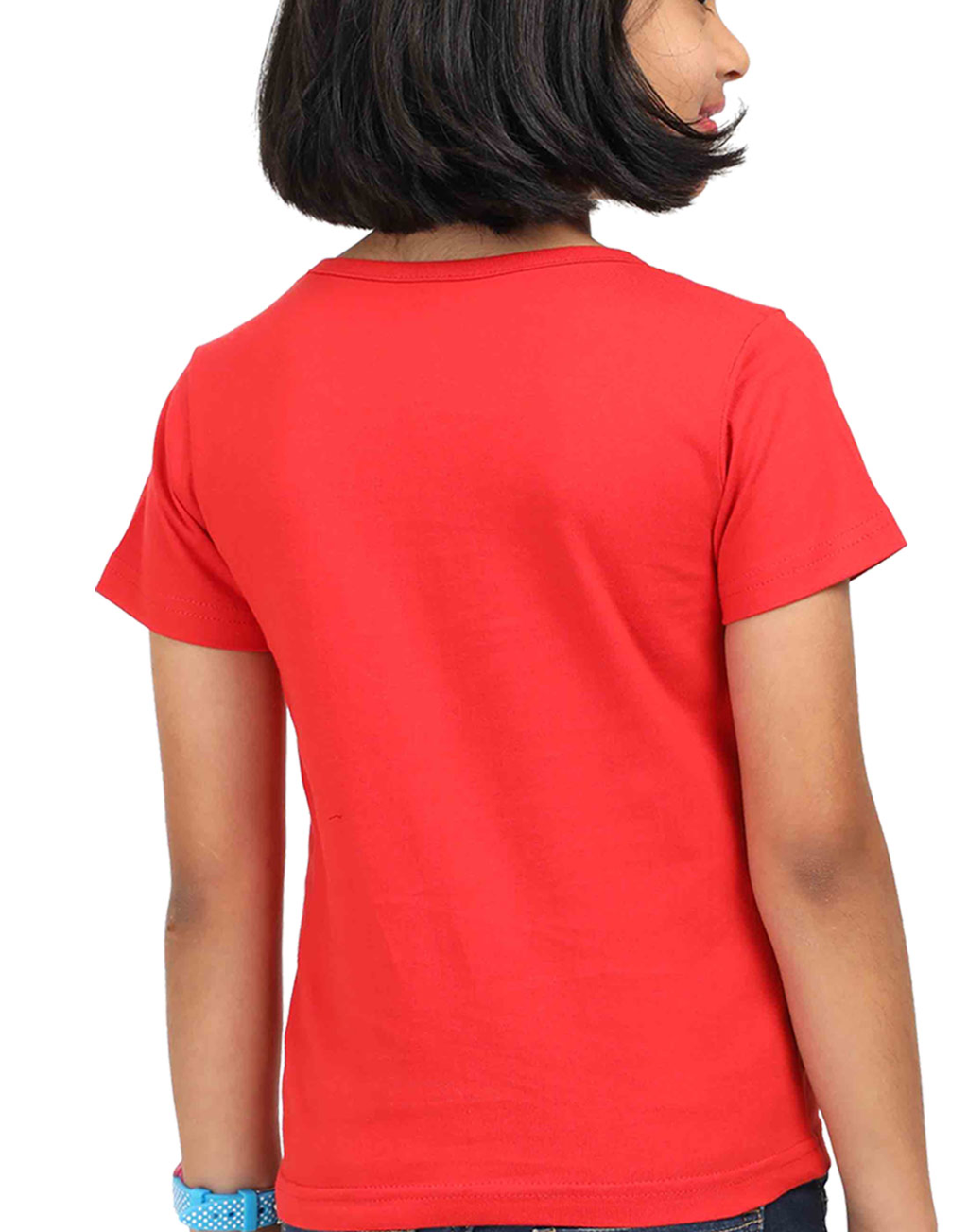 Girl Round Neck Half Sleeve Classic- Unicorn