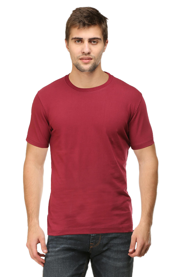 Plus+ Male Round Neck Half Sleeve Classic
