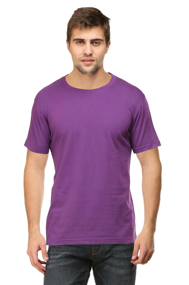 Plus+ Male Round Neck Half Sleeve Classic