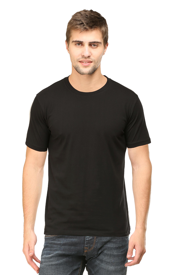 Plus+ Male Round Neck Half Sleeve Classic