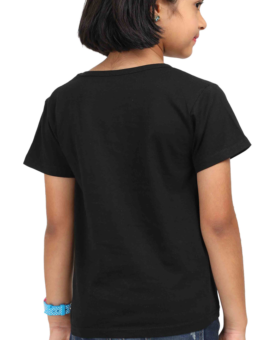 Girl Round Neck Half Sleeve Classic- Unicorn