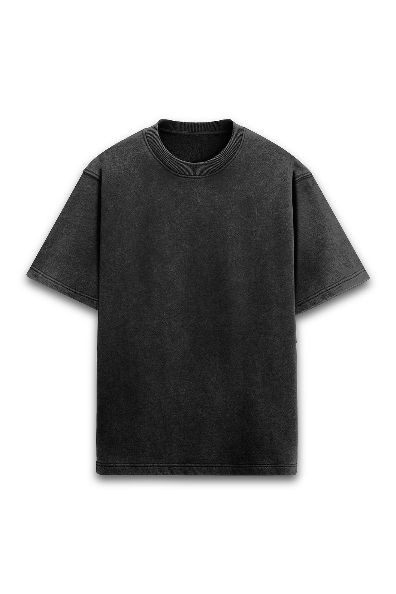 Unisex Acid Wash Oversized Classic T-shirt - Solids