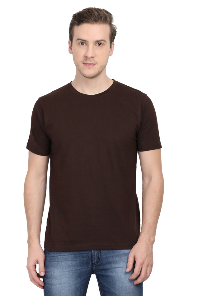 Plus+ Male Round Neck Half Sleeve Classic