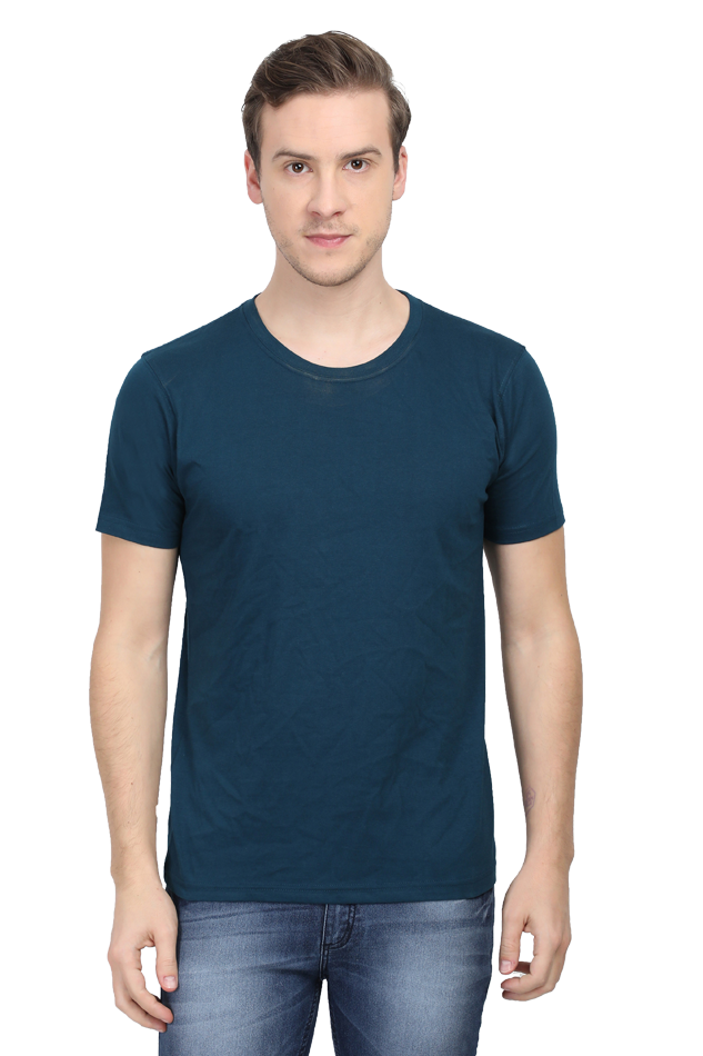 Plus+ Male Round Neck Half Sleeve Classic