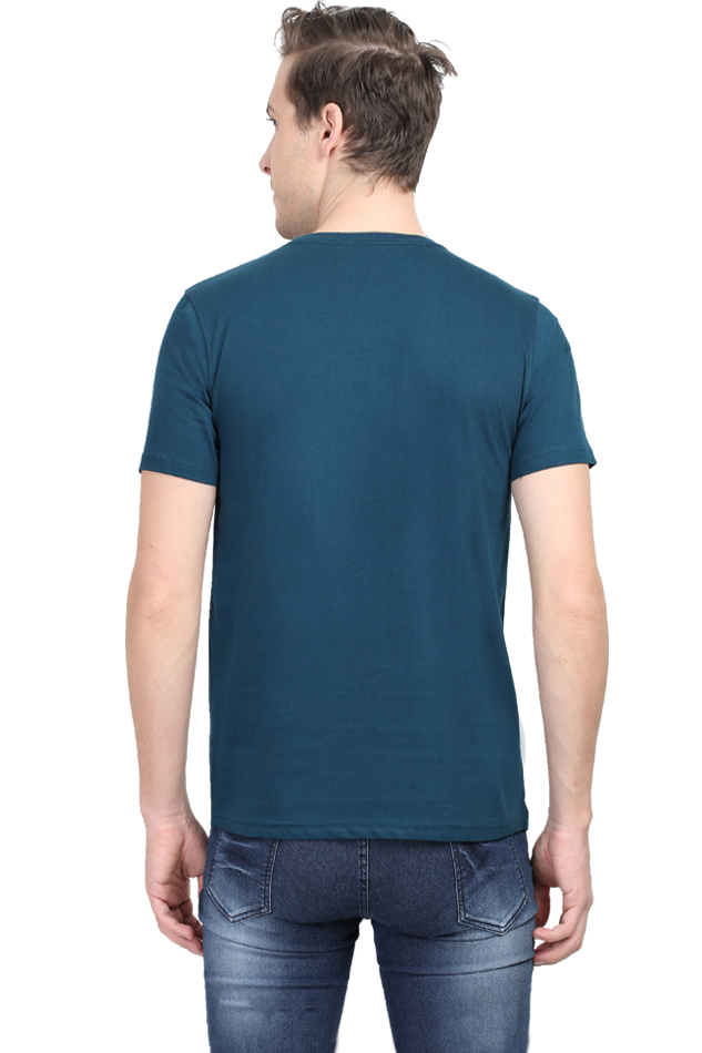 Male Round Neck Half Sleeve Classic-Kya??