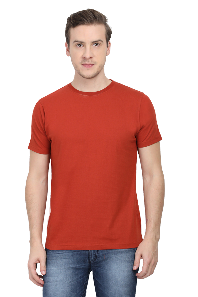 Plus+ Male Round Neck Half Sleeve Classic