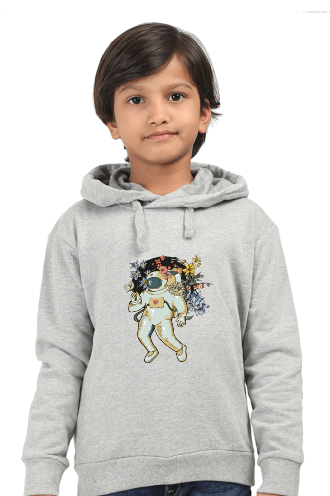 Kids Hooded Sweat Shirt-moon