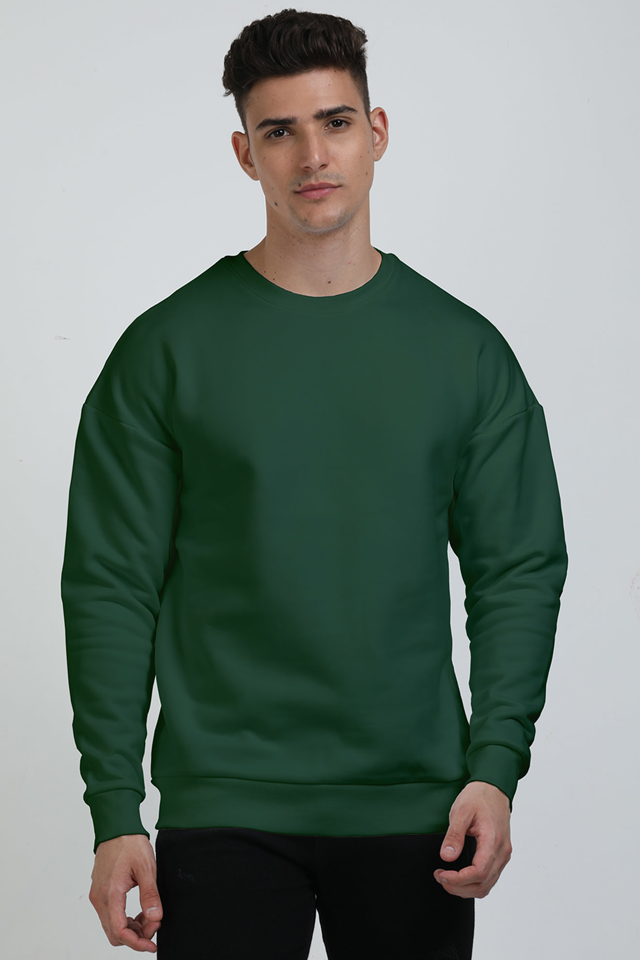Unisex Oversized Sweatshirts- solids