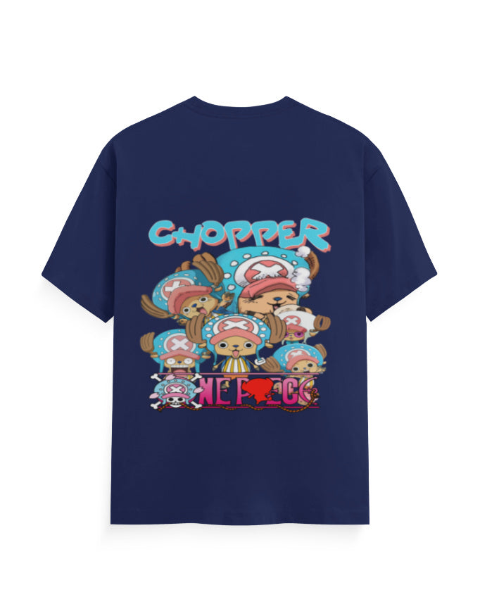  Chopper's Tシャツ 紺 Anime Chopper T-Shirt – U18L.COM